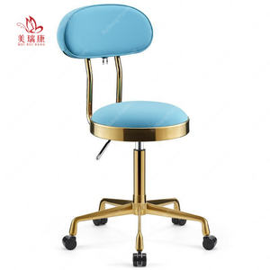Chaise de travail spéciale grande taille pour salon de beauté et barbier, pivotante, relevable, tabouret rond à roulettes, vente chaude - Product Image 2