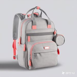 Sac à langer chic et spacieux avec bretelles pour poussette, multi-usage, imperméable et grande capacité - échantillon gratuit - Product Image 2