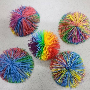 12 Piezas <span class=keywords><strong>de</strong></span> Pelotas <span class=keywords><strong>de</strong></span> Cuerda <span class=keywords><strong>de</strong></span> <span class=keywords><strong>Mono</strong></span> Multicolores, Juguetes <span class=keywords><strong>de</strong></span> Pelotas <span class=keywords><strong>de</strong></span> Silicona Antiestrés, Pelotas <span class=keywords><strong>de</strong></span> Goma - Product Image 4