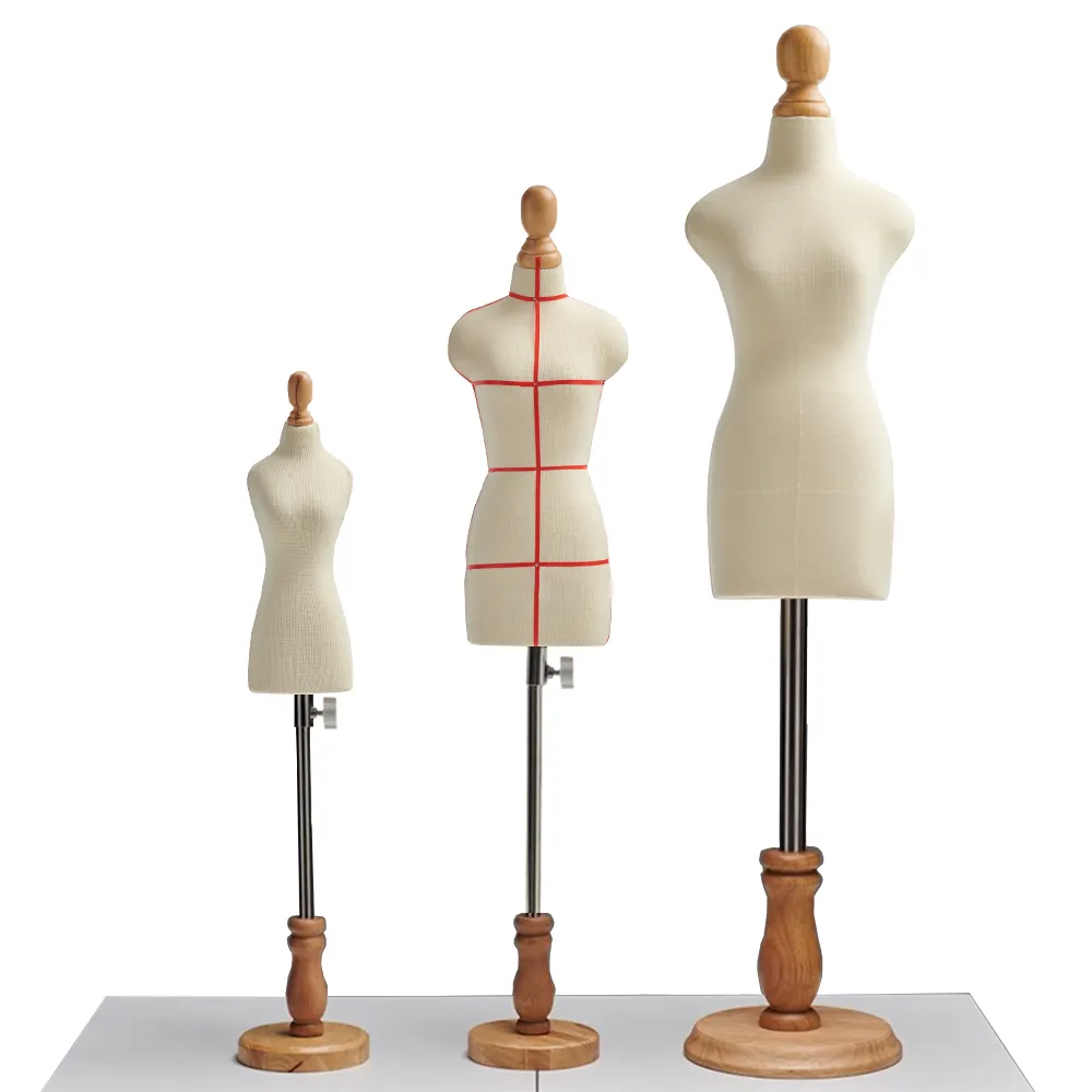 縫製フォーム女性ウェディングドレスデザインミニ1/31/4洋裁安いハーフボディマネキンテーラークチュール