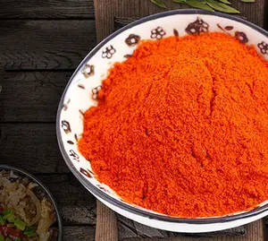 La fabrication chinoise fournit la poudre de piment rouge séché Yidu Chili en poudre sur le marché turc