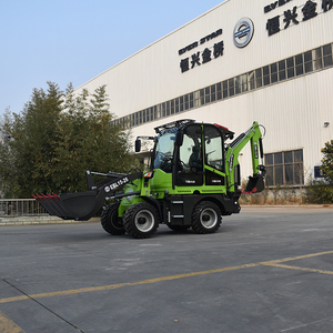 รถขุดตักดินขนาดเล็ก EBL15-26 รุ่น Retroexcavadora สำหรับงานเกษตรกรรม พร้อมเครื่องยนต์ CE EPA ขับเคลื่อน 4 ล้อ สำหรับงานก่อสร้าง - Product Image 2