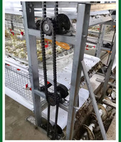 Système de convoyeur à bande PP pour l'équipement automatique des élevages avicoles, machine d'évacuation des déjections de poulets de chair pour le nettoyage des excréments de volaille