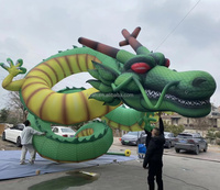 Globo Inflable Gigante de Dragón, Juguete Inflable de Dragón Chino