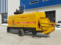 JIUHE DHBT100 Pompe de remorque à béton diesel | 100 m³/h Super sortie et haute pression pour les méga projets de construction