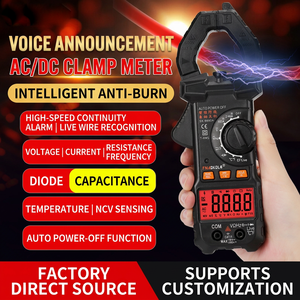 แคลมป์มิเตอร์ 600A AC DC มัลติมิเตอร์ดิจิตอล ปิดอัตโนมัติ Cat III 600V รุ่น SK-8880A - Product Image 2