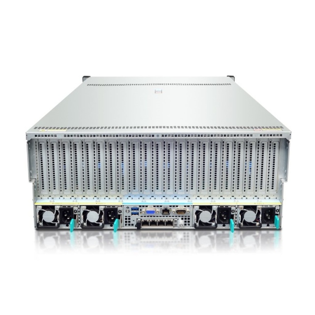 New-generation Flagship 4U Rack-mounted Dual-socket 8-GPU Server Barebone System in Stock