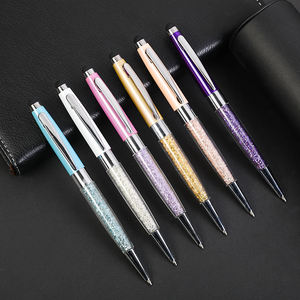 SHULI Stylus <span class=keywords><strong>Pen</strong></span> Venta al por mayor Regalo de lujo Diamond <span class=keywords><strong>Crystal</strong></span> <span class=keywords><strong>Pen</strong></span> Logotipo personalizable Bolígrafo de metal para niña - Product Image 2
