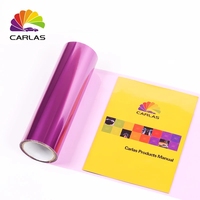 Film Diffuseur de Phare de Voiture CARLAS Film LED Coloré pour Phare Arrière Feu Stop Antibrouillard Film Teinté PVC Vinyle