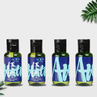 Mini shampooing et après-shampooing vide de luxe de 20ml 30ml 1oz pour hôtels contenants de savon liquide pour gel douche petits distributeurs de lavage corporel