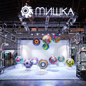 Scultura Occhio Gigante di Design in Resina Stampata in 3D, Modello di Occhi Maligni in Fibra di Vetro, Statua Artistica per Allestimento Visivo e Scenografia - Product Image 4