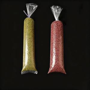 Long Extra Thick Transparent Silk Screen Printed Waterproof Heat Seal <strong>PE</strong> Flat <strong>Bag</strong> For Light Tube Packaging Longquan Brand - Product Image 2