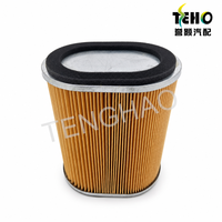 Boîtier de filtre à air ovale robuste TENGHAO pour système d'admission du moteur de rickshaw, véhicule utilitaire à trois roues, pièces détachées