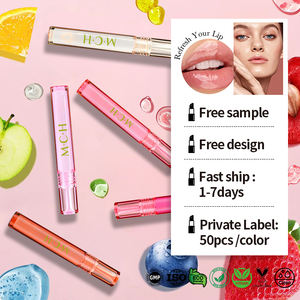 Trucco di lunga durata naturale fruttato luccicante lucidalabbra neutro senza Logo rossetto idratante lucido - Product Image 2