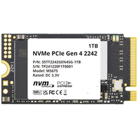 SSD Internal M.2 2242 NVMe 1TB Laris Manis, PCIe3.0 Kecepatan Tinggi untuk Desktop & Laptop