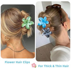 Pinzas para el Cabello con Flores Hawaianas de Cristal y Logotipo Personalizado para Mujer - Pinza para el Cabello con Flor de Plumeria para Bodas, Fiestas en la Playa y Vacaciones - Product Image 5