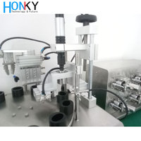 Máquina de Llenado y Tapado Semiautomática de Sobremesa con Bomba de Pistón Cerámica y Motor para Botellas de Gel UV y Envases en Bolsa
