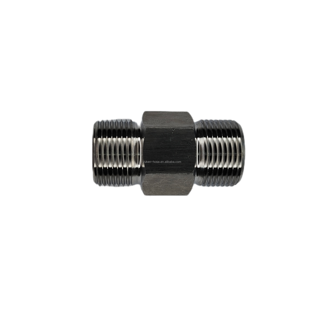 High Quality High-Precision Customizable Hydraulic Fittings-Metric Straight-Through Connectors Adapters for High Pressure