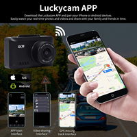 Adinkam T007S Dual Lens Car DVR Video Recorder 4K Layar IPS 2.5 inci 2160P Dash Cam dengan CPU Novatek dan Sensor Sony