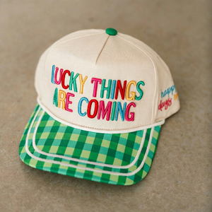 Casquette Snapback Personnalisable avec Broderie 3D en Forme de A, Visière à Carreaux, Unisexe, Réglable, 5 Panneaux, Printemps-Été, Style Décontracté, Casquette de Baseball - Product Image 1