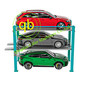 โซลูชั่นจอดรถแบบไฮดรอลิกอัตโนมัติคุณภาพดี 3 ชั้น อุปกรณ์โรงจอดรถ 3 ระดับ ลิฟท์จอด<span class=keywords><strong>รถ</strong></span>แบบ 4 เสา - Product Image 4