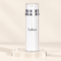 Pot à crème sans air 30g 50g, flacon pompe à lotion 50ml 100ml, ensemble d'emballages cosmétiques vides en plastique PS pour sérum et crème visage
