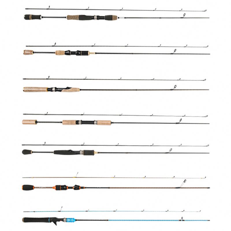 Готовая к отправке Удочка из углеродного волокна 180 см 2 секции Ультралегкая рыболовная удочка Спиннинг кастинговое удилище для морской рыбалки