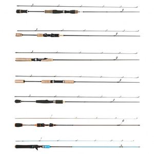 Ready to Ship Fishing Rod Carbon Fiber 180cm 2 Sector Ultra Light Fishing Rod Spinning Casting Sea Fish Rod Fishing