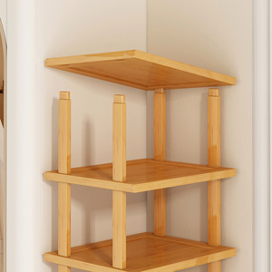 Simple small <b>shoe</b> rack/shelf for bedroom, narrow home <b>storage</b>, entrance, dormitory <b>space</b>, multi-layer <b>storage</b> - Product Image 3