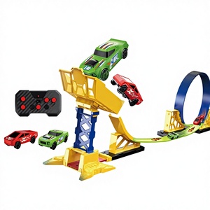 Voiture télécommandée RC <span class=keywords><strong>2</strong></span>,4 GHz sur <span class=keywords><strong>rail</strong></span>, rotation <span class=keywords><strong>à</strong></span> 360°, drift haute/basse vitesse, construction métallique, portée 30m, intérieur/extérieur - Product Image 2