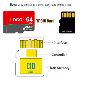 Özelleştirilmiş Logo 16GB Yüksek Hızlı U3/A1 Sınıf 10 Plastik TF Hafıza Kartı Cep Telefonları Araç Kameraları Drone'lar için - Product Image 5