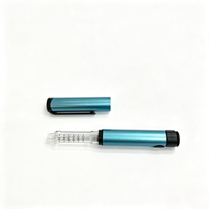 Pluma inyectora de péptidos reutilizable de 60 UI, inyector metálico para pérdida de grasa, cuidado de la piel, uso en salones de belleza, pluma inyectora multidosis en caja - Product Image 3