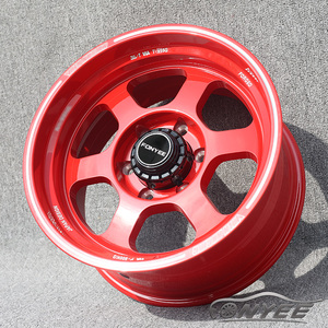 Fonyee <span class=keywords><strong>TE37</strong></span> Off Road 4x4จานลึกเว้า17นิ้ว17x8.5 6X139.7 <span class=keywords><strong>6</strong></span>หลุม huecos MAG อลูมิเนียมกว้างล้อรถยนต์<span class=keywords><strong>ขอบ</strong></span>ล้อ - Product Image 3