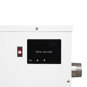 Chauffe-<span class=keywords><strong>piscine</strong></span> électrique JIANHANG, pompe à chaleur 11KW 220V, thermostat à écran tactile, plage <span class=keywords><strong>de</strong></span> température 25~50°C, pour <span class=keywords><strong>piscine</strong></span> hors sol ou enterrée - Product Image 5