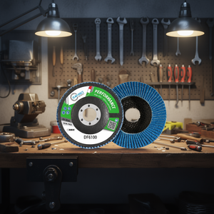 Disque à lamelles Fervi Performance 115 mm, abrasif sans fer pour ponçage du métal - Product Image 2