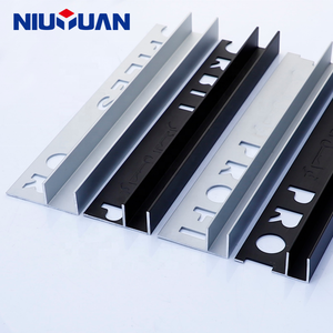 <span class=keywords><strong>Profilé</strong></span> en aluminium <span class=keywords><strong>noir</strong></span> décoratif durable sur mesure pour <span class=keywords><strong>douche</strong></span>, fabriqué par NIUYUAN OEM - Product Image 1
