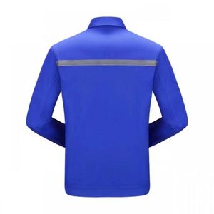 Veste de travail respirante et résistante à l'usure, haute visibilité, réfléchissante, anti-statique, multi-poches, personnalisable avec logo pour le secteur de la construction - Product Image 4