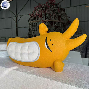 Escultura de Fibra de Vidrio Pintada a Mano, Moderna y Personalizada, Directo de Fábrica, para Promoción de Marca, Centro Comercial, Zona de Comidas - Product Image 3