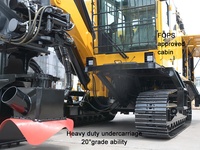 Cabine de sécurité FOPS 203-250 mm pour plateforme de forage DHT, système de manutention automatique de tuyaux de 140 mm/159 mm de diamètre, excellente qualité de formation de pores