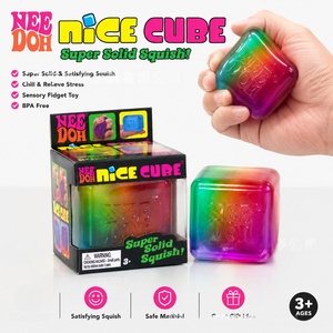 Juguete de Cubo Needoh Colorido, Súper Sólido, de Ascenso Lento, Sensorial, para Aliviar el Estrés, para Niños y Adultos, Libre de BPA, Regalo - Product Image 2