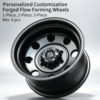 Jantes Flowtone Deep Dish 4x4 6x139.7 Jantes tout-terrain 16 pouces g Wagon Rims Jantes de voiture tout-terrain pour Ford Ranger Everest Bronco F-150