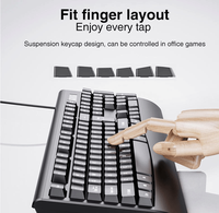 Nouveau kit clavier et souris filaire USB AC106 2026 pour le bureau et le gaming – Combos clavier-souris 2-en-1