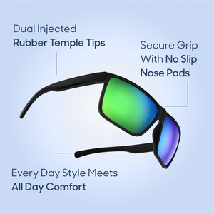 Lunettes de soleil flottantes unisexes pour adultes, pour la pêche et le pickleball, nouvelles lunettes de sport polarisées avec verres argentés, dorés, verts et bruns - Product Image 3