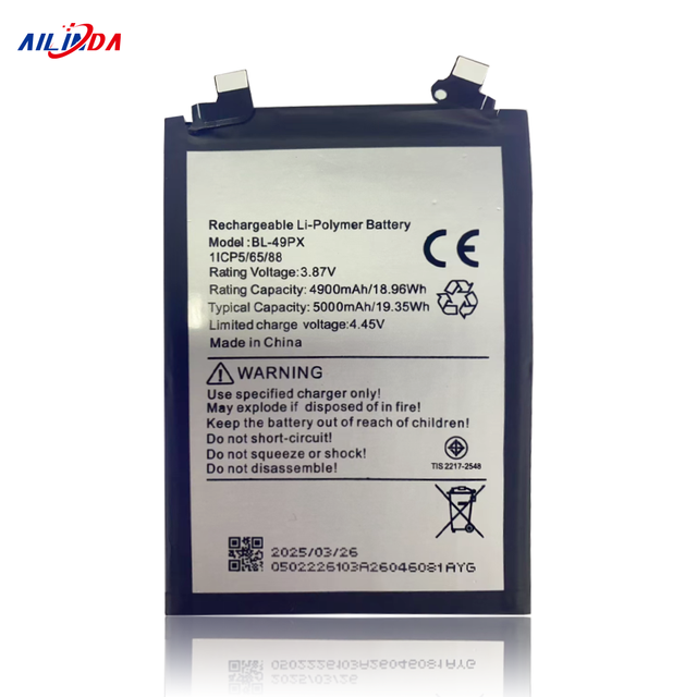 New Original 5000mAh BL-49PX Li-ion Polymer Battery for Tecno NOTE 30 PRO in Stock 12-Month Warranty