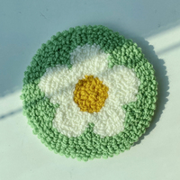 Müttertag Großhandel Geschenke Blume Punch-Nadel-Unterstützer Handwerk Tasse Teppich-Unterstützer