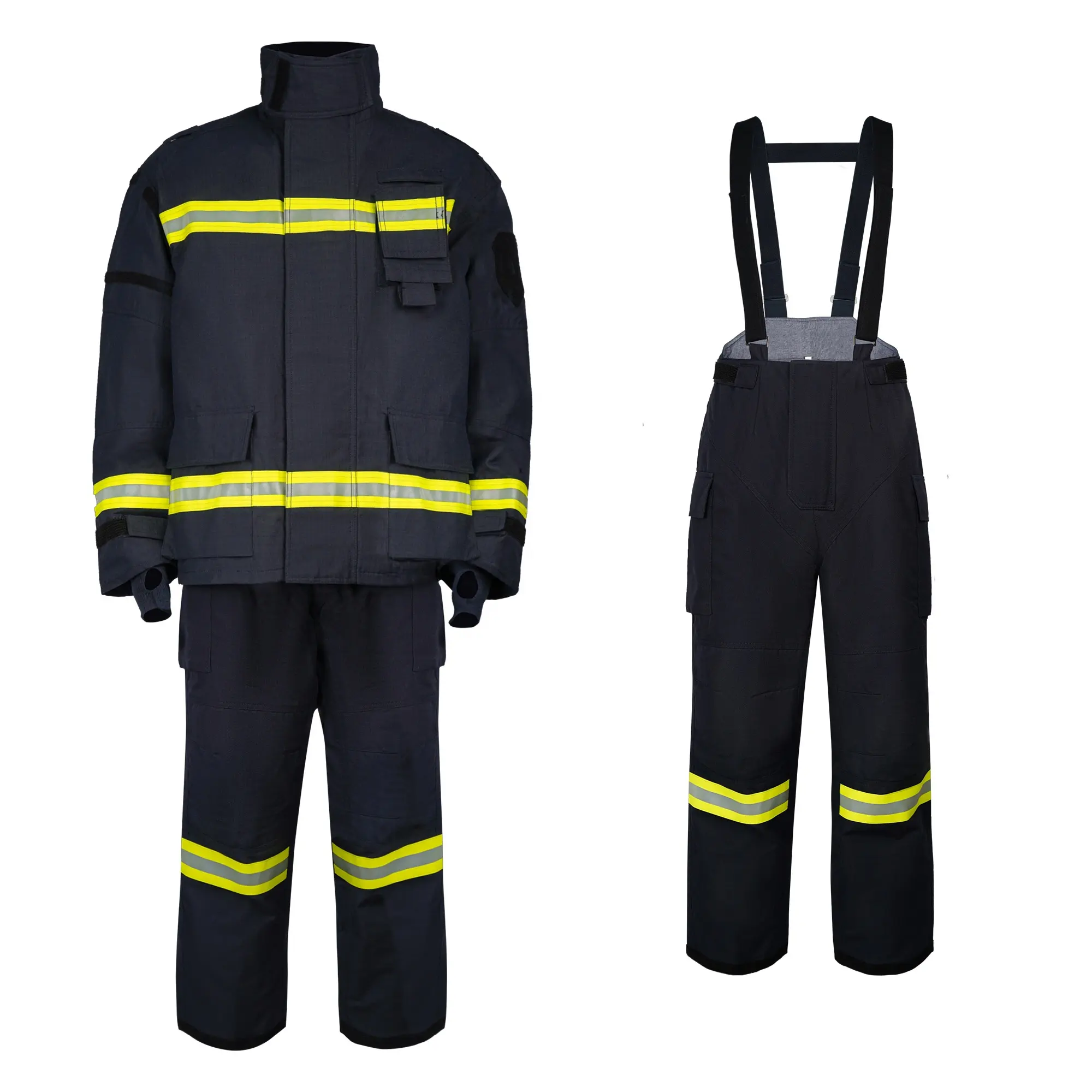 Пожарная Униформа CE сертификат Nomex IIIA EN469 Пожарный Костюм Пожарный костюм для пожарного