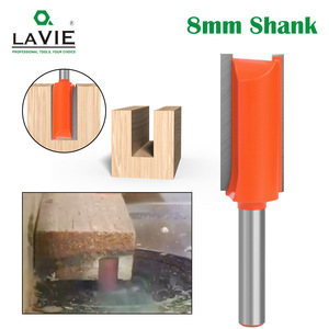 Orange Double-Edge Straight Cutter 8mm Tungsten Carbide Woodworking Router Bit For <b>Engraving</b> <b>Machines</b> - Product Image 5