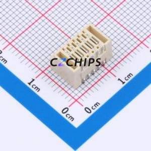 ZHD-10AWB Wire-to-Board Pin Header SMD,P=1.5mm,Horizontal Mount Connector 2x5P 1.5mm Horizontal Mount 10P - Product Image 2