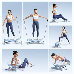 CZFIT Glider multifonctionnel pour la maison - Stepper antidérapant pour entraînement du tronc, fitness complet du corps avec bandes <span class=keywords><strong>de</strong></span> résistance. - Product Image 6
