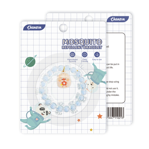 Pulseras Repelentes de Mosquitos Naturales para Niños, Pulseras <span class=keywords><strong>Antimosquitos</strong></span> Sin DEET para Bebés y Niños Pequeños, para Viajes al Aire Libre - Product Image 1